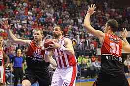 Kosarka, Crvena zvezda, Ljetuvos Ritas, Evrokup 