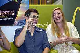 Press conference for the cartoon Hotel Transylvania third part