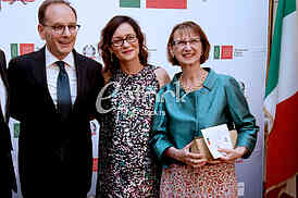 The reception at the Embassy of Italy