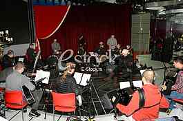  singer Lepa Lukic at the rehearsal for the concert, Grand Productions studio 7