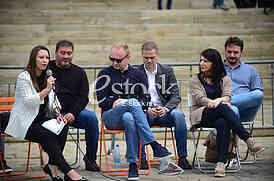 Ana Stevanovic, Dragan Djilas, Borko Stefanovic i Marinika Tepic