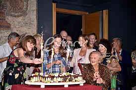 The actress Branka Veselinovic  celebrated her hundredth birthday

