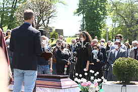 Milos Sobajic, sahrana