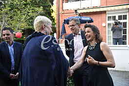 Summer party in the German embassy