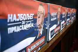 Submission of the nomination of the President, Vojislav Seselj.