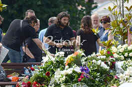 Family and friends grave Miodrag Mandic Manda