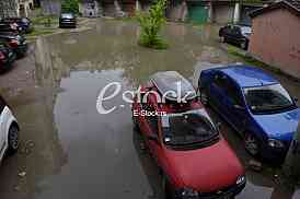 Flooding after rains in Novi Sad