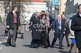 Prince Charles and Camilla in Belgrade