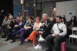 Gordana Dzehverovic, Milan Milosevic i Bora Santana