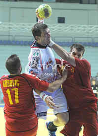 handball Montenegro and Belarus
