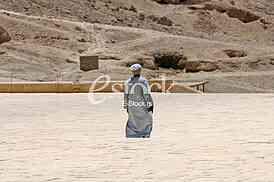 Mortuary Temple of Hatshepsut, near the Valley of the Kings, in Luxor, Egypt.