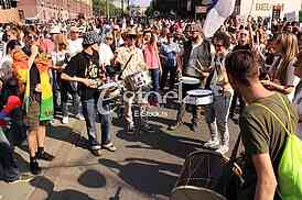 Protest ispred Vlade RS
