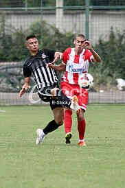 Football match  Partizan and Red Star.
