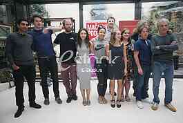 Shakespeare's Globe Theatre hosting the srtbiji press conference 