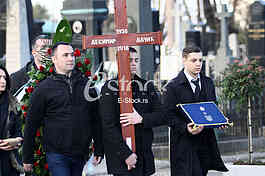 The burial of Desimir Dacic