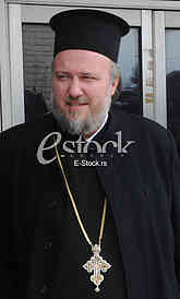 The priest Velibor Dzomic
