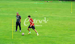  Training of football club Red Star