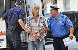 Arrested Velimir Djurovic from Virpazar