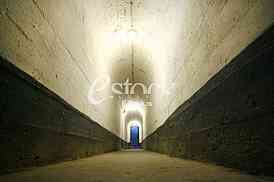 old tunnel in the shelter