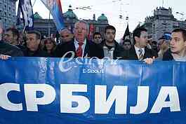 Radical protest in Belgrade