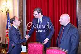 Serbian Prime Minister Aleksandar Vucic on the promotion of the book 