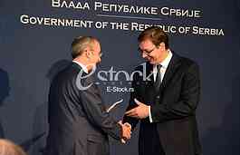 Serbian government, press conference