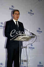  aleksandar vucic , hilton hotel otvaranje u bg