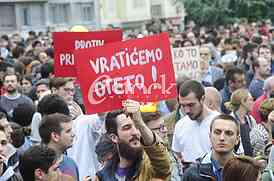 Protest of citizen initiative 