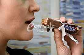 Twix and snickers chocolate candy.
