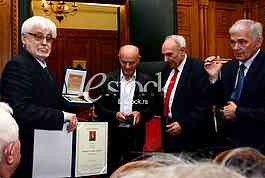 Awards ceremony Vukova Zaduzbina. Dodela nagrada Vukova zadužbina
