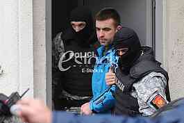 arrested Bulatovic and Saranovic