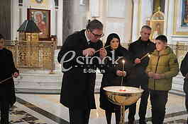 Aleksandar Vucic, Milena Popovic i Bogdan Ivanovic