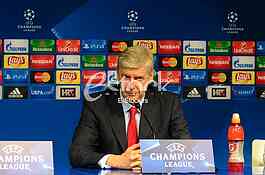 Press conference after the match of UCL