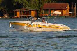  Driving a boat
