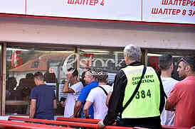 Selling tickets on stadium Marakana for the Champions League