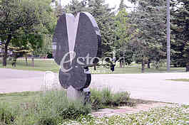  We were just children, monument in Tasmajdan Park