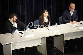 Vladan Djurkovic, Andrea Radulovic i Goran Vesic