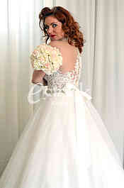 Salon wedding dress  White Fashion