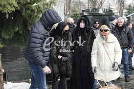 Veljko Raznatovic, Svetlana Ceca Raznatovic, Anastasija Raznatovic i Lidija Ocokoljic