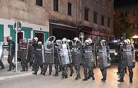 Niksic protest