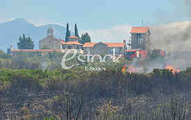 Fire in Montenegro