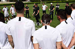 Okupljanje FK partizan