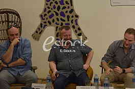 Zoran Panovic, Branko Rosic, Stefan Milenkovic tribina