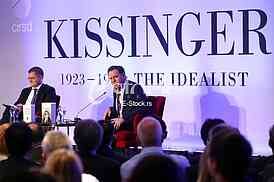 Promotion of the book Henry Kissinger