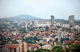  View from the Temple of Saint Sava in vozdovac