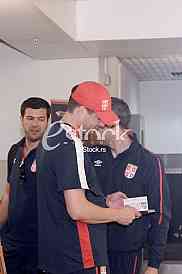 Football team travels to the European Championship in Poland.