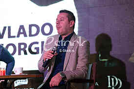 Vlado Georgijev, promotion of the concert in December
