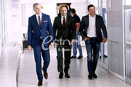 At a press conference at the 