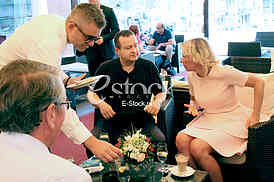 Maria Zakharova and Ivica Dacic
