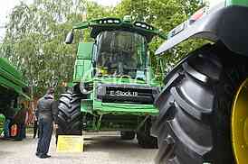 Agricultural machinery at fair
